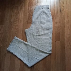 Christy Girl tan/cream nubby pants Sz 10